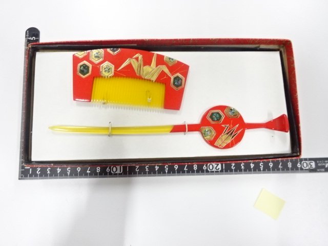  アンティーク　櫛・簪セット